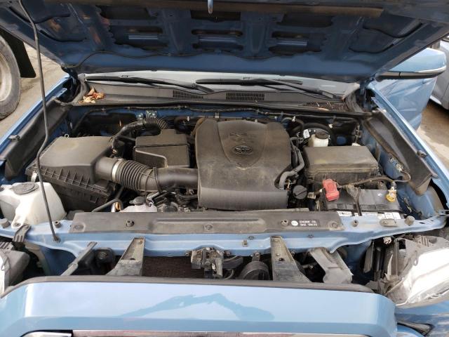3TMAZ5CN5KM092270 - 2019 TOYOTA TACOMA DOUBLE CAB 蓝色 照片 11