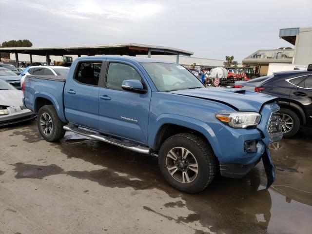 3TMAZ5CN5KM092270 - 2019 TOYOTA TACOMA DOUBLE CAB 蓝色 照片 4