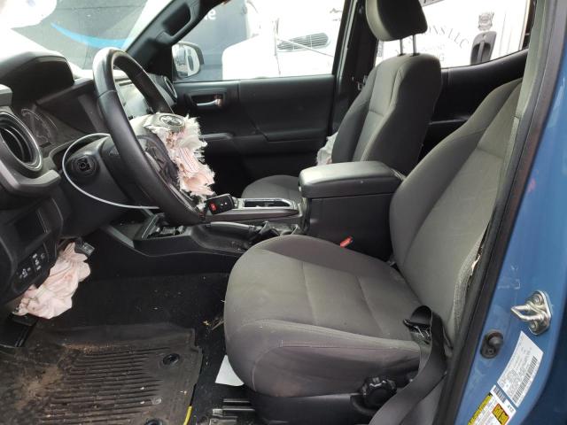 3TMAZ5CN5KM092270 - 2019 TOYOTA TACOMA DOUBLE CAB 蓝色 照片 7