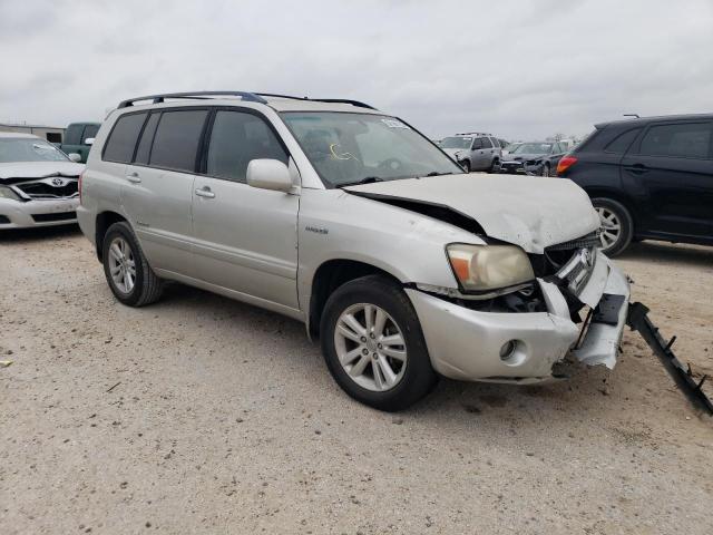 JTEDW21A660011933 - 2006 TOYOTA HIGHLANDER HYBRID SILVER photo 4