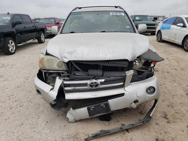 JTEDW21A660011933 - 2006 TOYOTA HIGHLANDER HYBRID SILVER photo 5