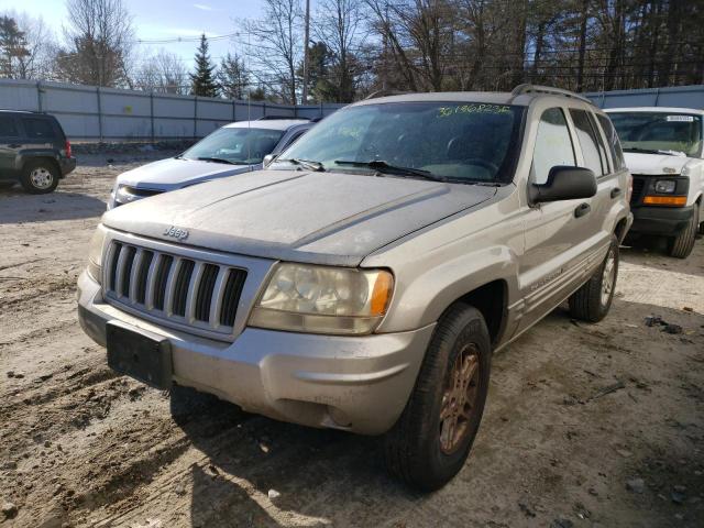 1J4GW48SX4C248667 - 2004 JEEP GRAND CHER SILVER photo 1