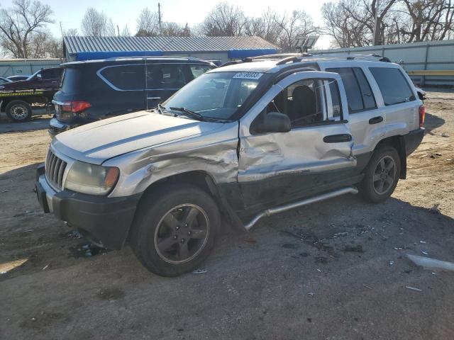 1J4GW48S04C151428 - 2004 JEEP CHEEROKEE LAREDO SILVER photo 1