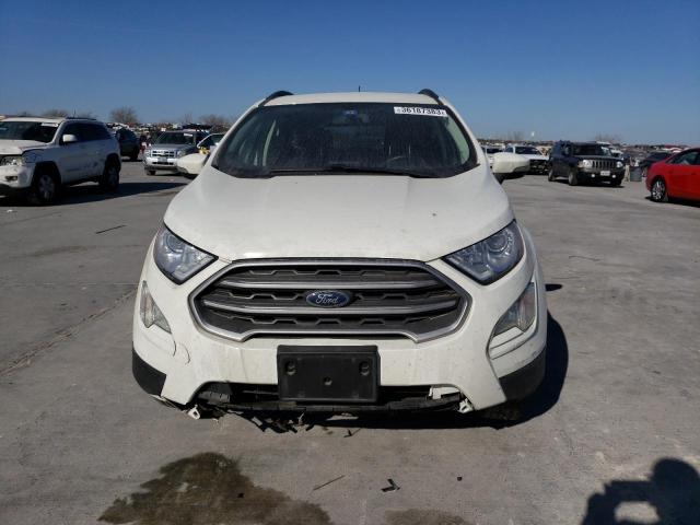 MAJ3S2GE8LC314766 - 2020 FORD ECOSPORT S WHITE photo 5