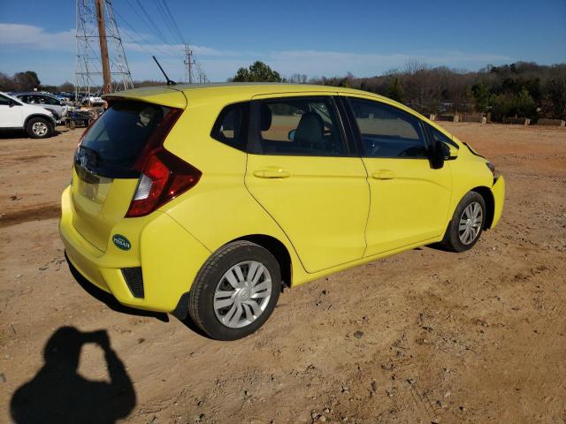 JHMGK5H50HS021421 - 2017 HONDA FIT LX YELLOW photo 3