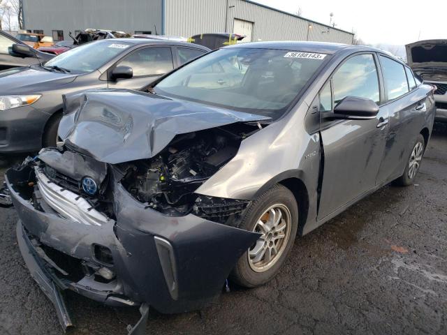 JTDL9MFU8N3031507 - 2022 TOYOTA PRIUS LE GRAY photo 1