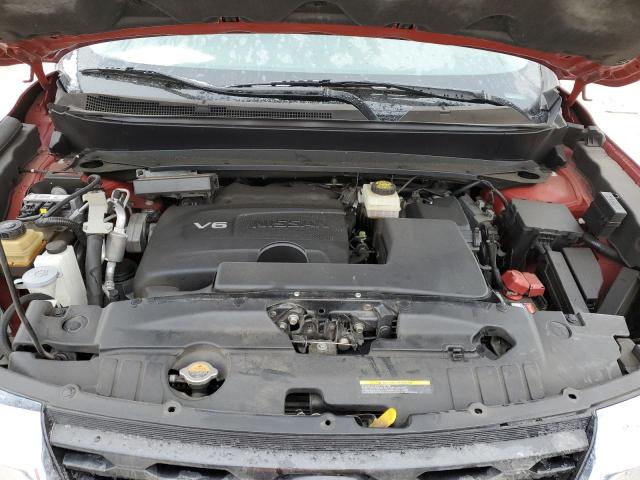 5N1DR2MN9JC607292 - 2018 NISSAN PATHFINDER S RED photo 12