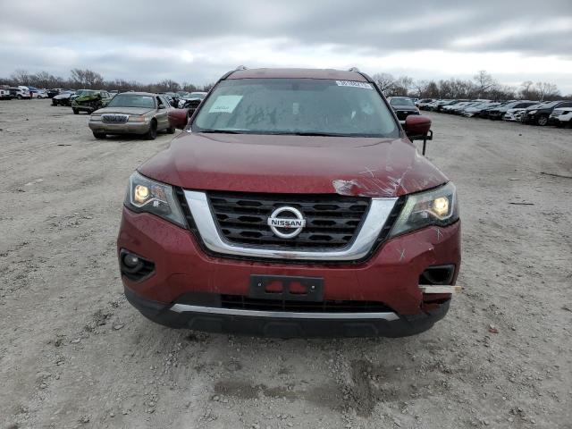 5N1DR2MN9JC607292 - 2018 NISSAN PATHFINDER S RED photo 5