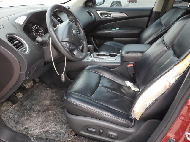 5N1DR2MN9JC607292 - 2018 NISSAN PATHFINDER S RED photo 7