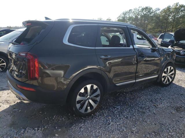 5XYP64HC8MG192965 - 2021 KIA TELLURIDE S BROWN photo 3