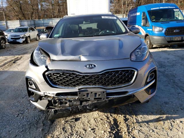 KNDPNCAC8L7699402 - 2020 KIA SPORTAGE EX SILVER photo 5