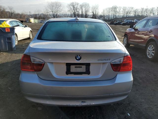 WBAVC53588A246850 - 2008 BMW 3 SERIES I SULEV SILVER photo 6