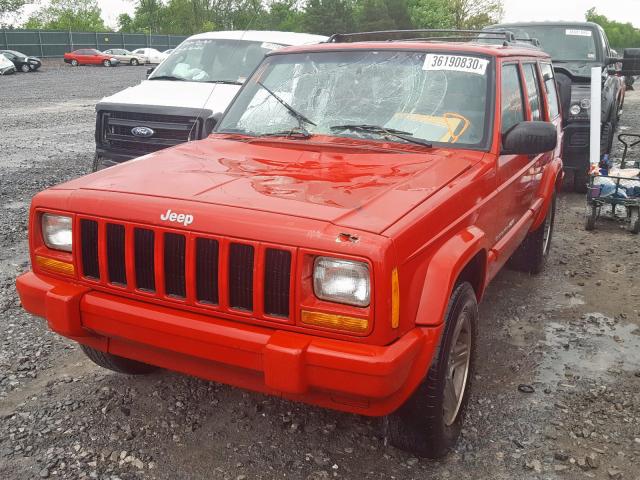 1J4FT58S6YL120944 - 2000 JEEP CHEROKEE CLASSIC  photo 2