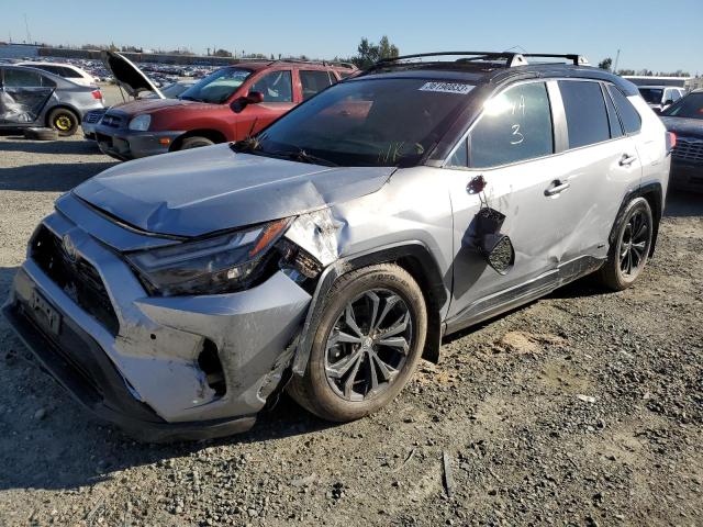 4T3E6RFV2NU075426 - 2022 TOYOTA RAV4 XSE SILVER photo 1