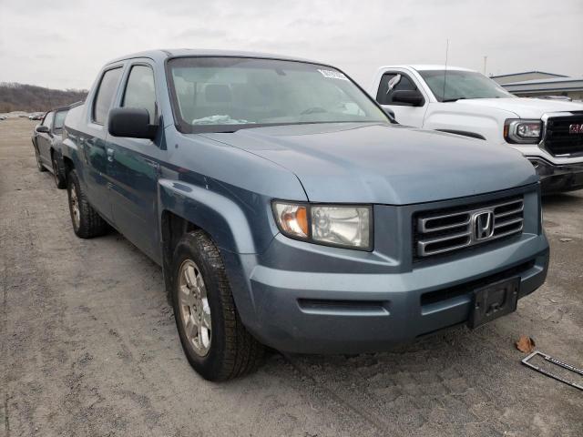 2HJYK16528H536442 - 2008 HONDA RIDGELINE RTL BLUE photo 1