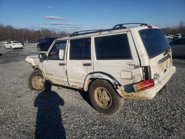 1J4FF68SXYL249220 - 2000 JEEP CHEROKEE LIMITED WHITE photo 2