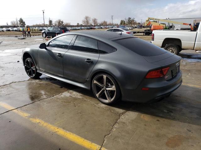 WUAW2AFC3EN903879 - 2014 AUDI RS7 GRAY photo 2