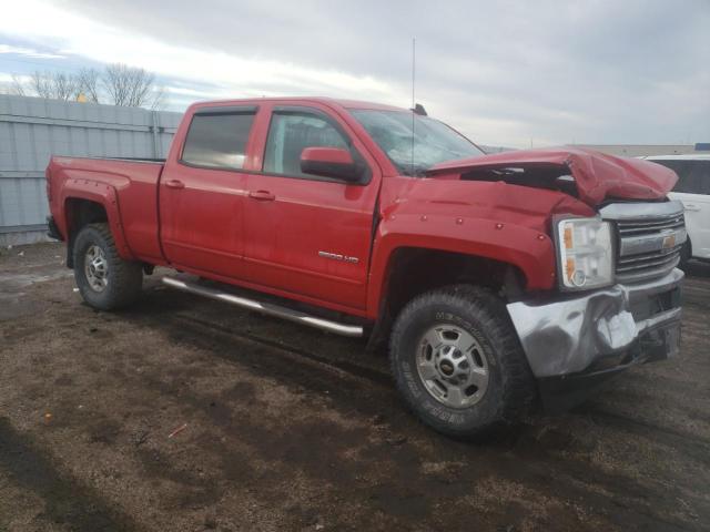 1GC1KVEG8FF651030 - 2015 CHEVROLET SILVERADO K2500 HEAVY DUTY LT RED photo 4