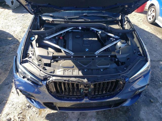 5UXCR4C02M9F66105 - 2021 BMW X5 SDRIVE 40I BLUE photo 12