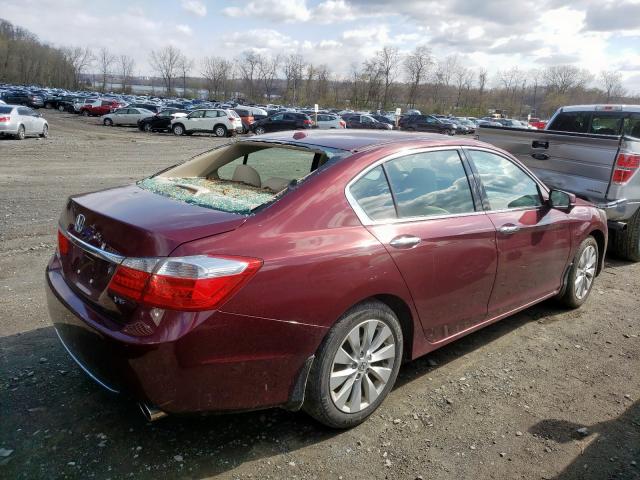 1HGCR3F83FA005053 - 2015 HONDA ACCORD EXL  photo 4