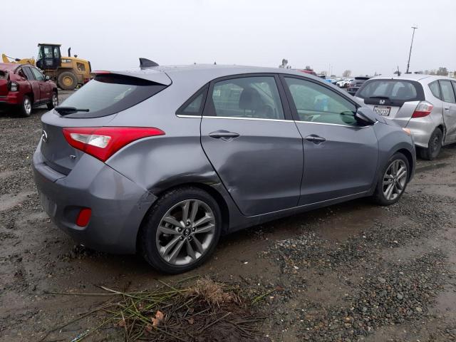 KMHD35LH0GU316438 - 2016 HYUNDAI ELANTRA GT GRAY photo 3