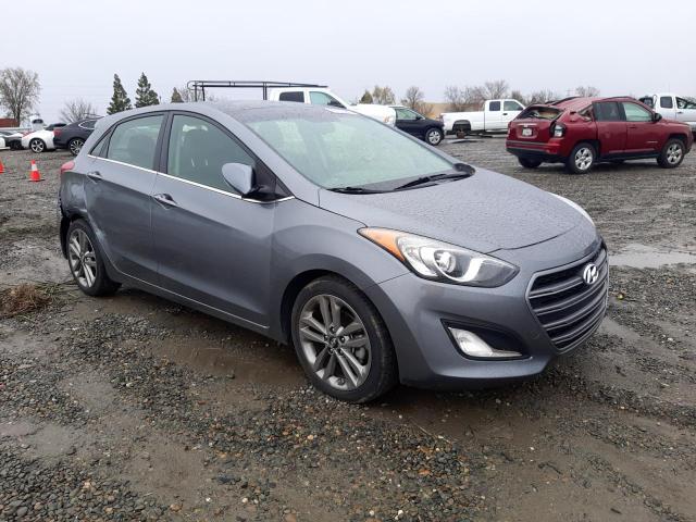 KMHD35LH0GU316438 - 2016 HYUNDAI ELANTRA GT GRAY photo 4