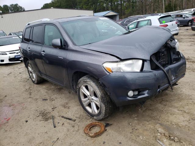 5TDDK3EH6AS016147 - 2010 TOYOTA HIGHLANDER LIMITED GRAY photo 4