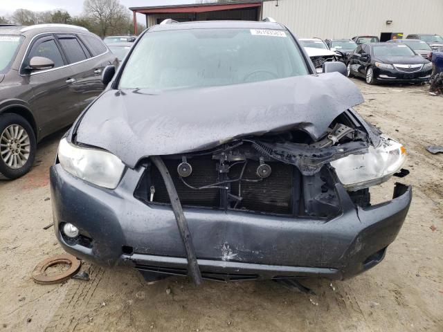 5TDDK3EH6AS016147 - 2010 TOYOTA HIGHLANDER LIMITED GRAY photo 5