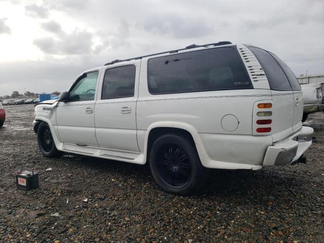 3GNEC16TX1G137827 - 2001 CHEVROLET SUBURBAN C1500 WHITE photo 2