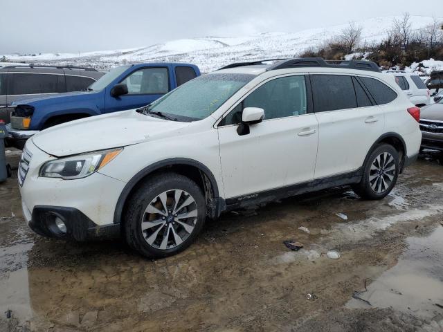 4S4BSALC7F3228482 - 2015 SUBARU OUTBACK 2.5I LIMITED WHITE photo 1