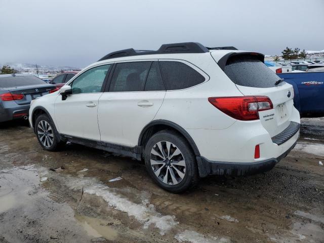 4S4BSALC7F3228482 - 2015 SUBARU OUTBACK 2.5I LIMITED WHITE photo 2