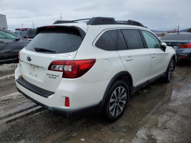 4S4BSALC7F3228482 - 2015 SUBARU OUTBACK 2.5I LIMITED WHITE photo 3