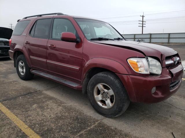 5TDBT48A76S275519 - 2006 TOYOTA SEQUOIA LIMITED BURGUNDY photo 4