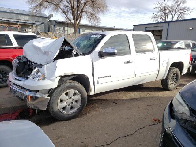 3GTP2VE73DG154361 - 2013 GMC SIERRA K1500 SLE WHITE photo 1