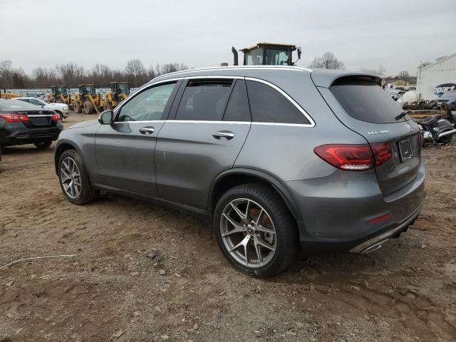 W1N0G8EB2MV282101 - 2021 MERCEDES-BENZ GLC 300 4MATIC CHARCOAL photo 2