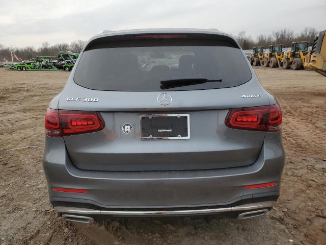 W1N0G8EB2MV282101 - 2021 MERCEDES-BENZ GLC 300 4MATIC CHARCOAL photo 6