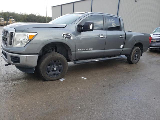 1N6BA1F36HN509972 - 2017 NISSAN TITAN XD S GRAY photo 1