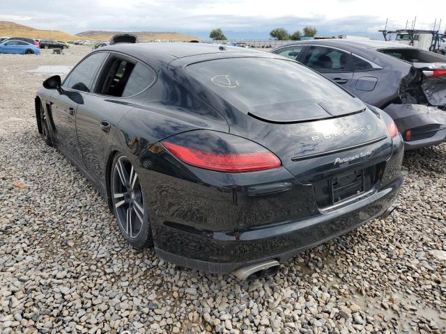 WP0AC2A75CL090767 - 2012 PORSCHE PANAMERA TURBO BLACK photo 2