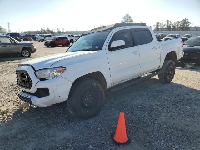 5TFAX5GN9JX110357 - 2018 TOYOTA TACOMA DOUBLE CAB WHITE photo 1