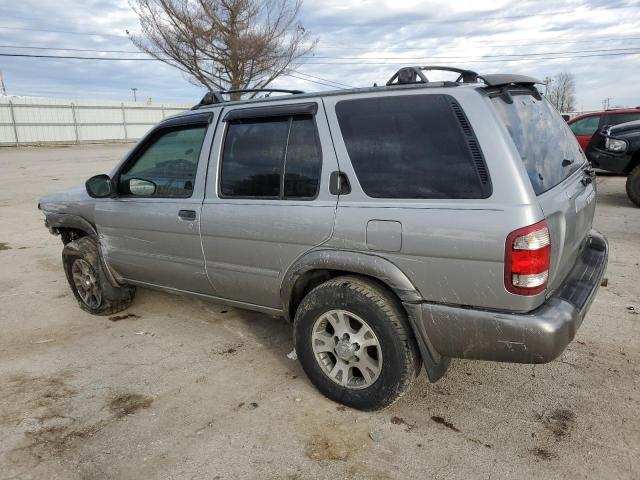 JN8AR07Y7YW408384 - 2000 NISSAN PATHFINDER LE SILVER photo 2