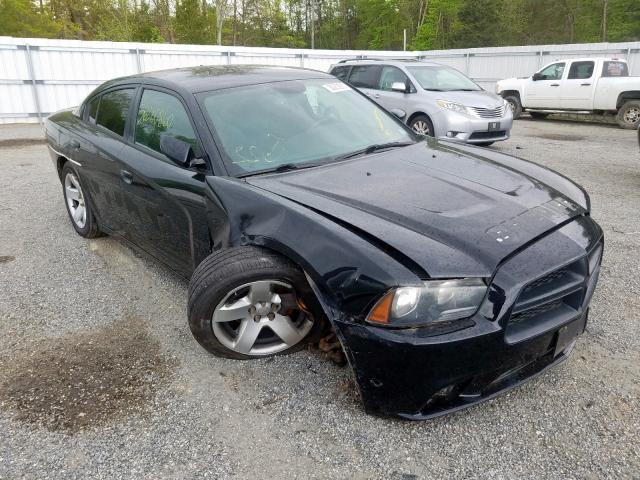 2C3CDXAT0DH721752 - 2013 DODGE CHARGER POLICE  photo 1