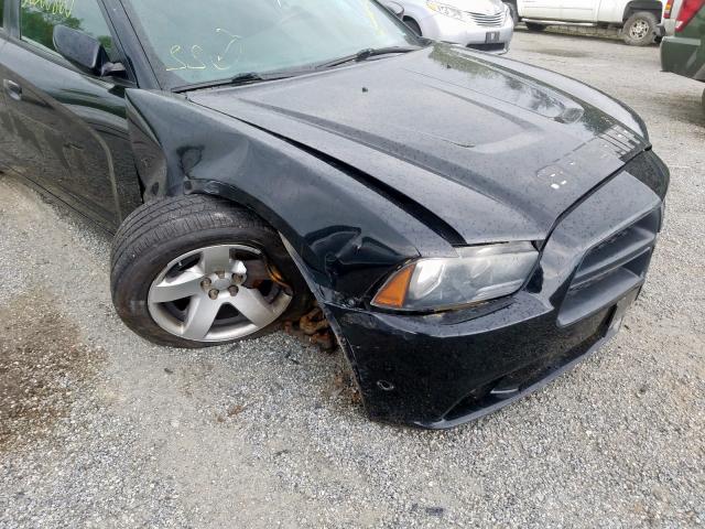 2C3CDXAT0DH721752 - 2013 DODGE CHARGER POLICE  photo 9