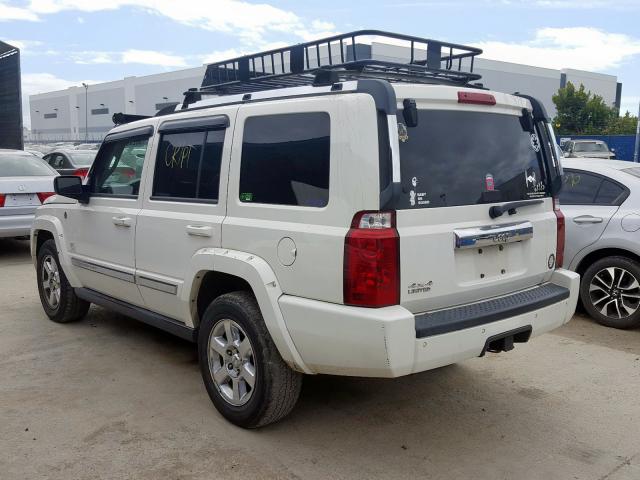 1J8HG58N76C280110 - 2006 JEEP COMMANDER LIMITED  photo 3