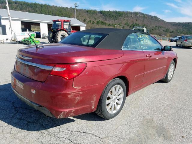 1C3BCBEB9DN696585 - 2013 CHRYSLER 200 TOURING  photo 4