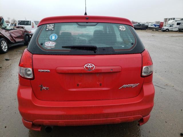 2T1KR32E43C128728 - 2003 TOYOTA COROLLA MA XR RED photo 6