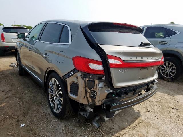 2LMTJ6LR2GBL33008 - 2016 LINCOLN MKX RESERVE  ფოტო 3