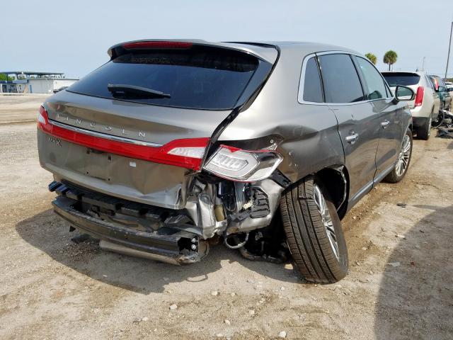 2LMTJ6LR2GBL33008 - 2016 LINCOLN MKX RESERVE  ფოტო 4