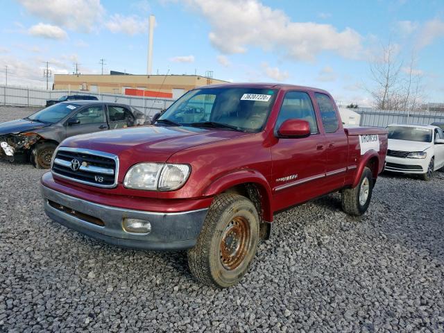 5TBBT4419YS050813 - 2000 TOYOTA TUNDRA ACCESS CAB  foto 2