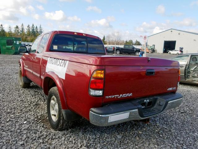 5TBBT4419YS050813 - 2000 TOYOTA TUNDRA ACCESS CAB  foto 3