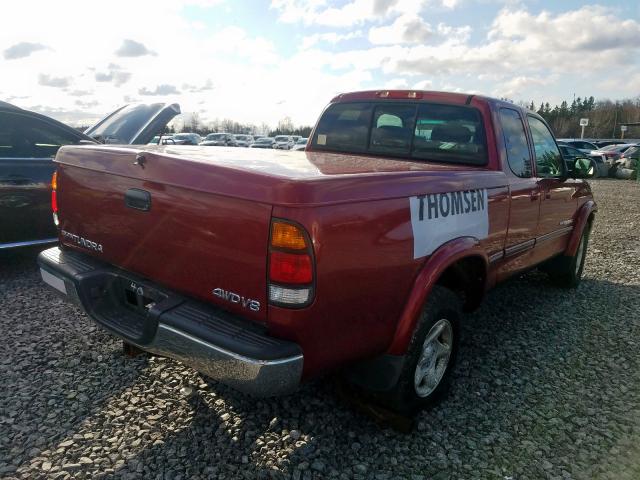 5TBBT4419YS050813 - 2000 TOYOTA TUNDRA ACCESS CAB  foto 4